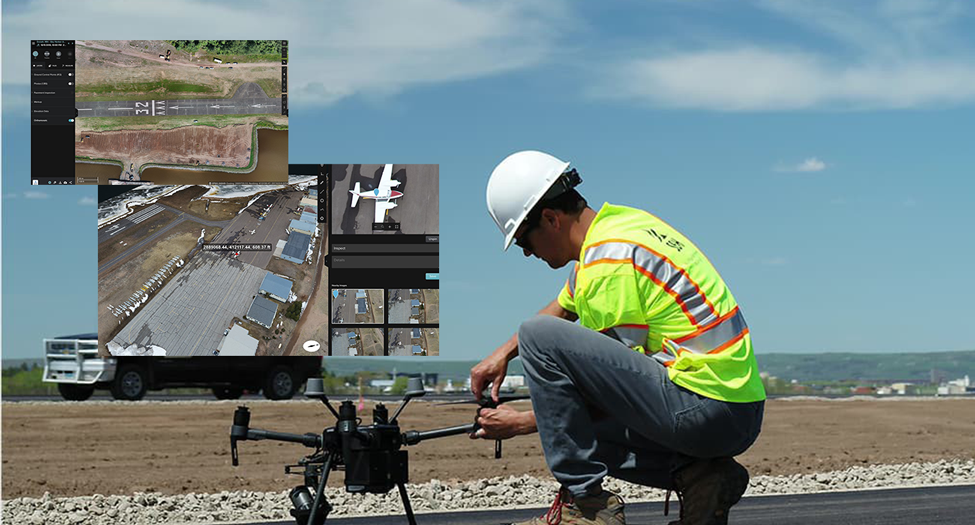 Drone Survey สำหรับโครงการโครงสร้างพื้นฐาน