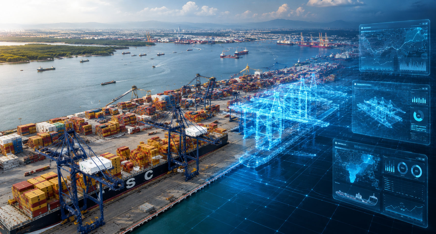 ArcGIS และ Digital Twin ช่วยยกระดับการบริหารท่าเรือที่สำคัญที่สุดแห่งหนึ่งของเวียดนาม