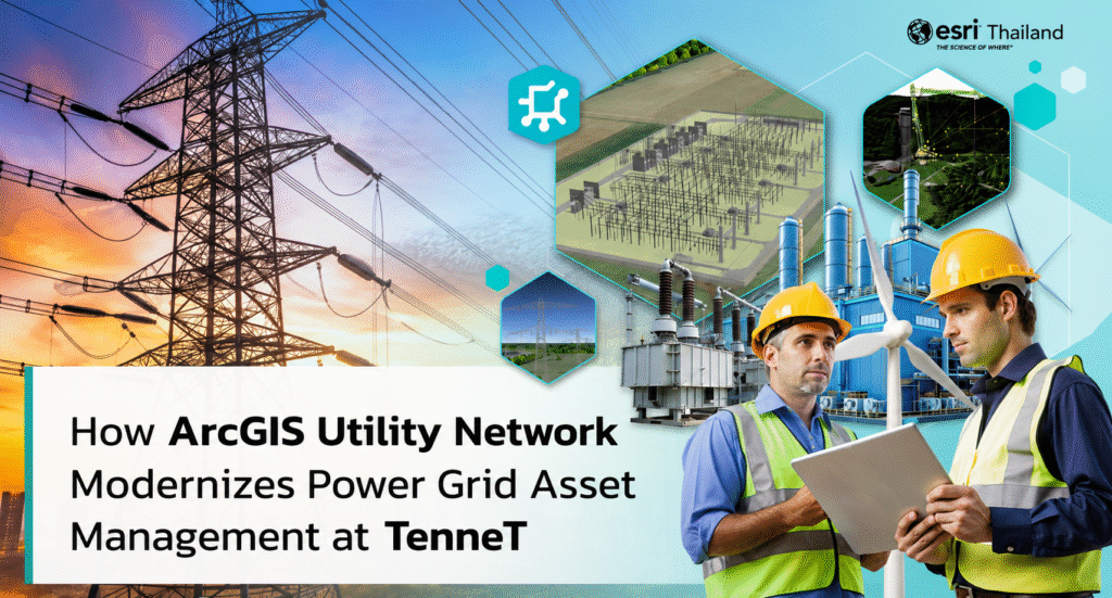 TenneT Transforms Asset Management with ArcGIS Utility Network