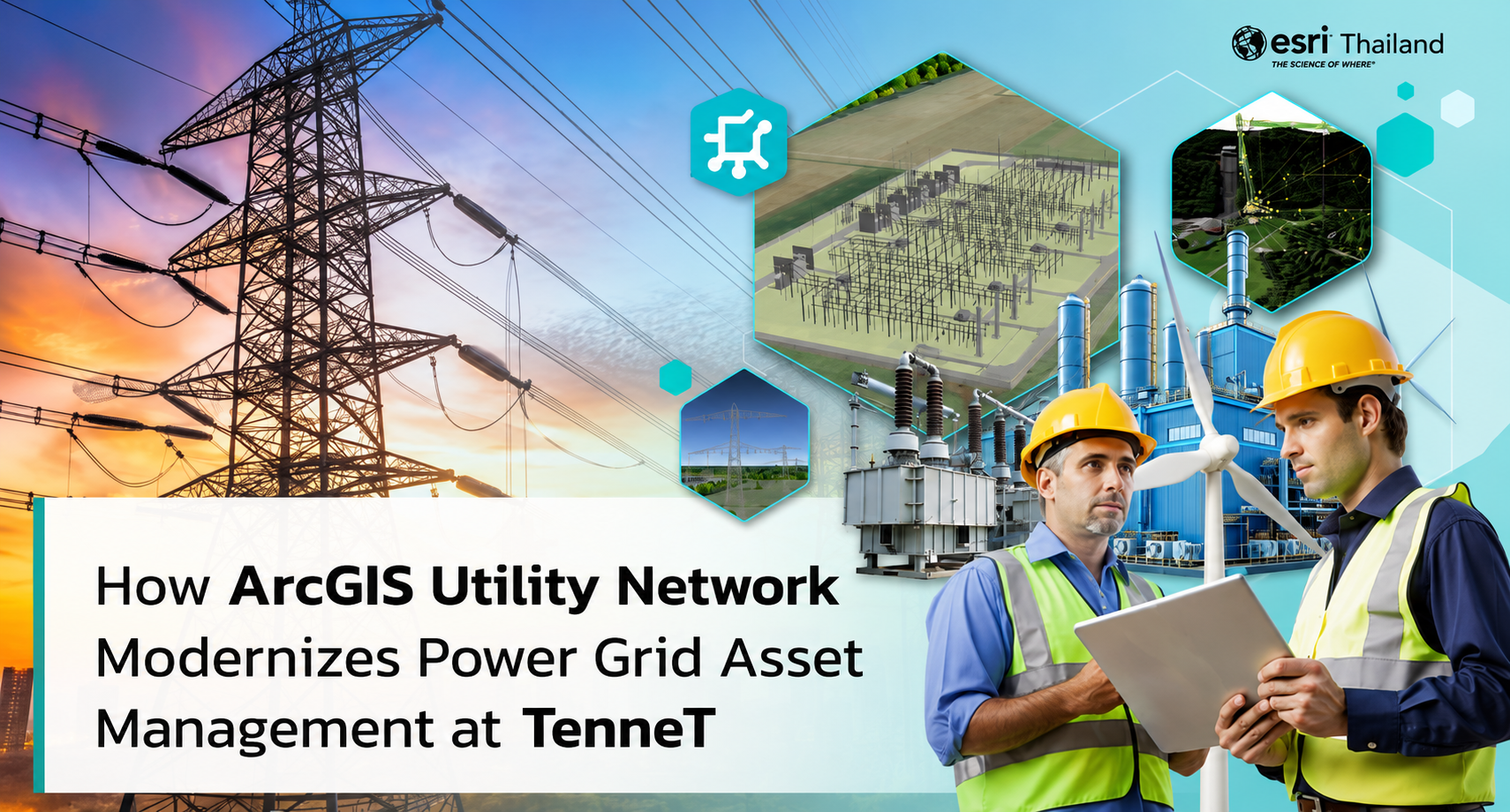 How ArcGIS Utility Network Modernizes Power Grid Asset Management at TenneT